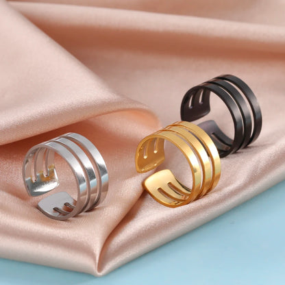 Bagues en acier inoxydable