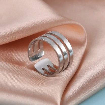 Bagues en acier inoxydable