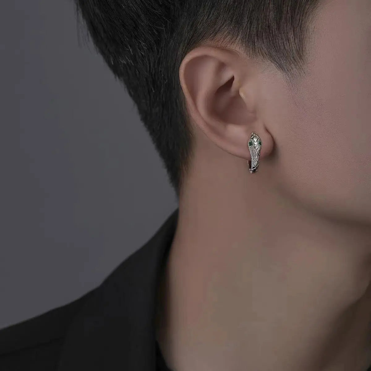 Boucles d'oreilles serpent